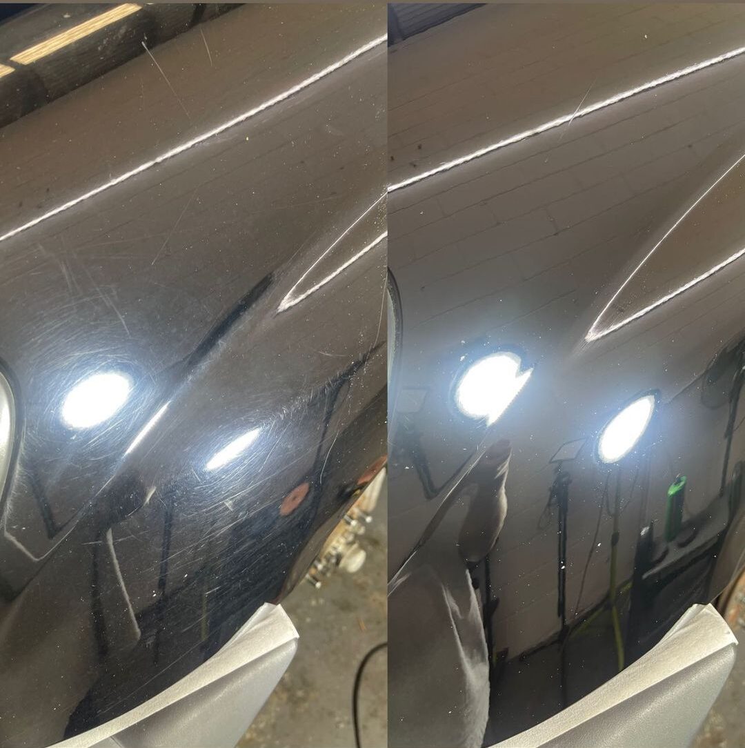 Machine polishing results Gold Coast - cut and polish