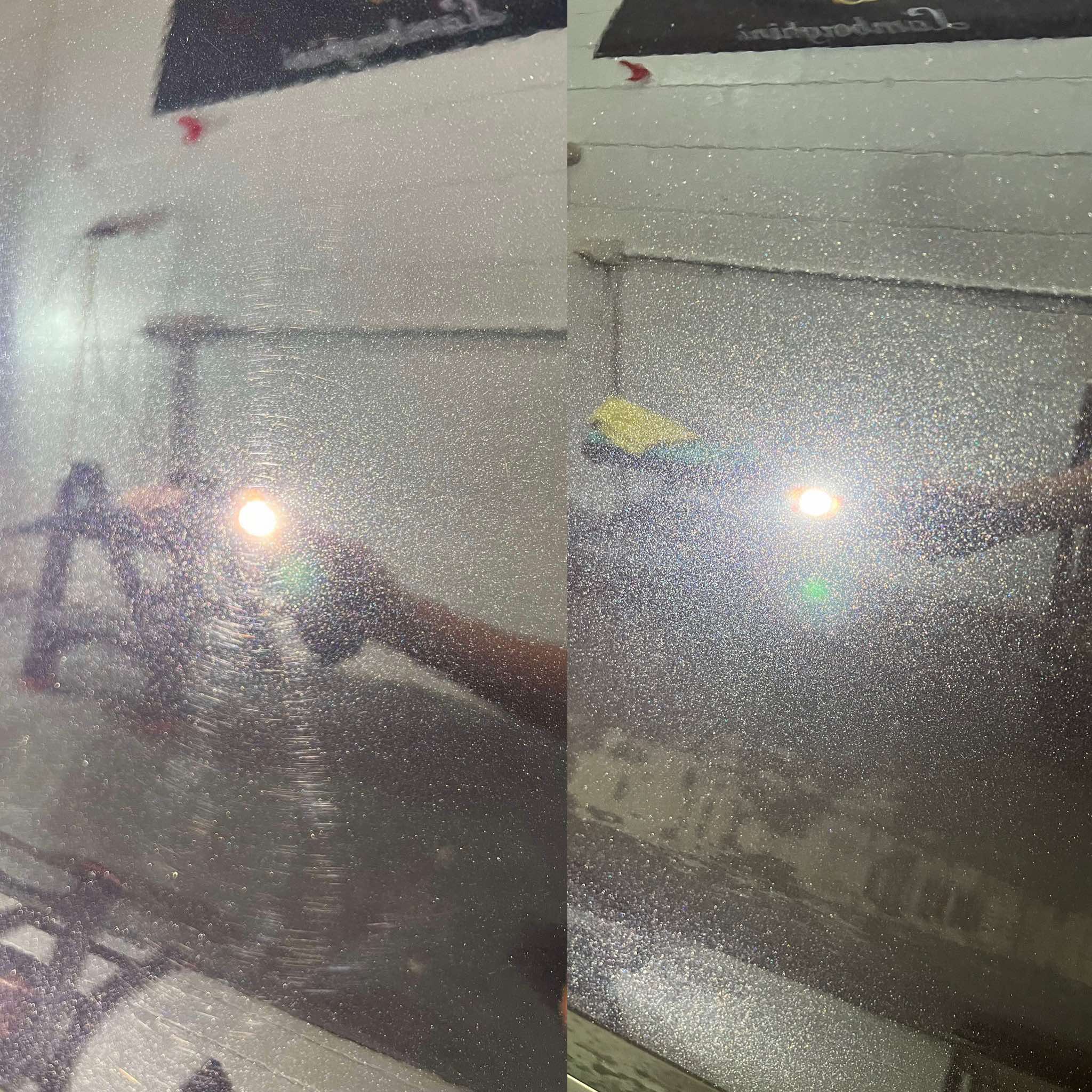 Cut and polish results Gold Coast - swirl mark removal