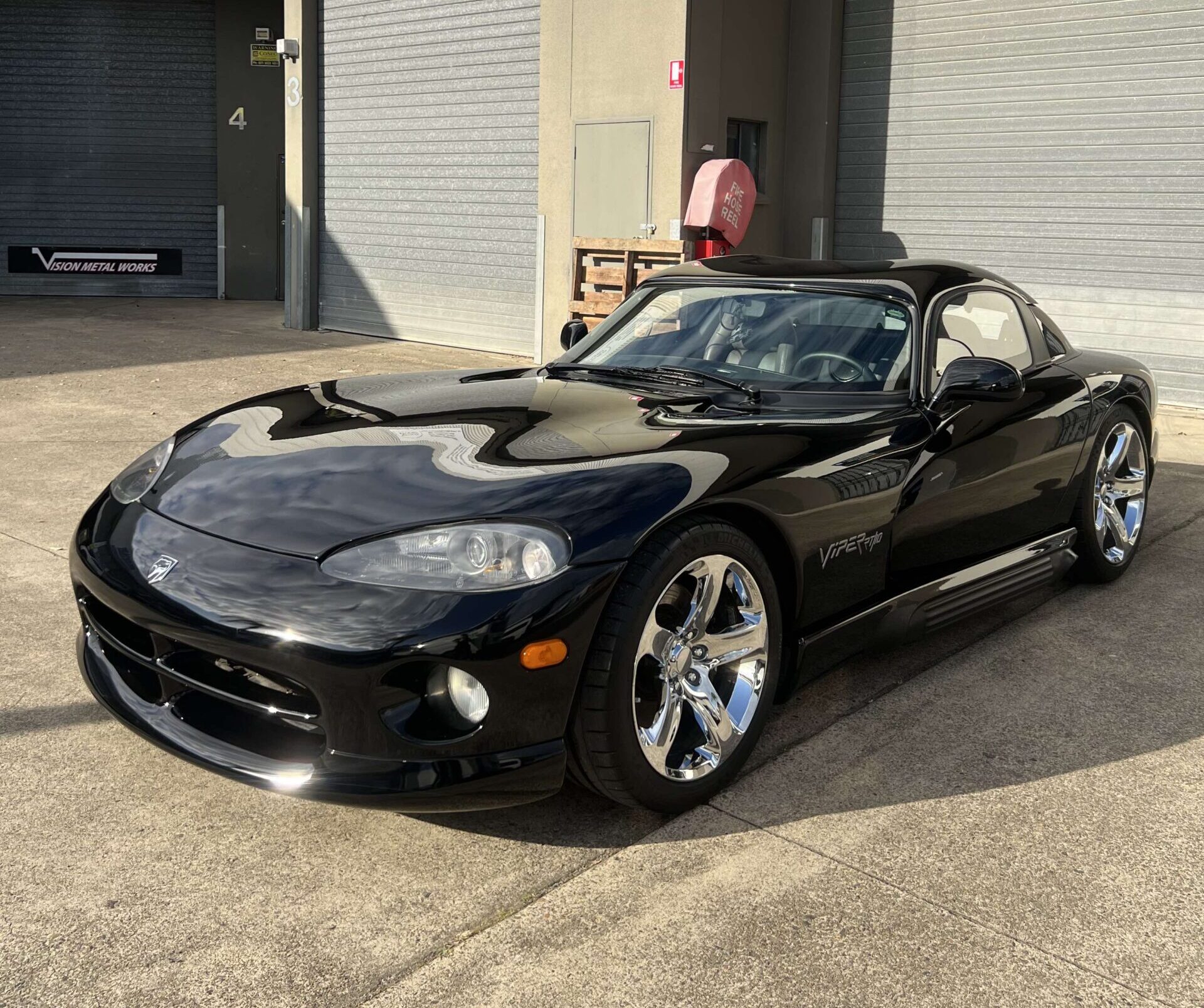 Premium car detailing Gold Coast - Dodge Viper paint correction and ceramic coating by Dux Car Care