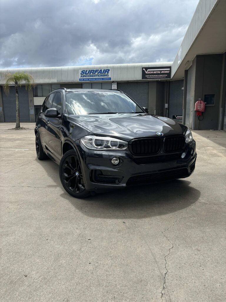 BMW X5 ceramic coating Gold Coast – Before and after results