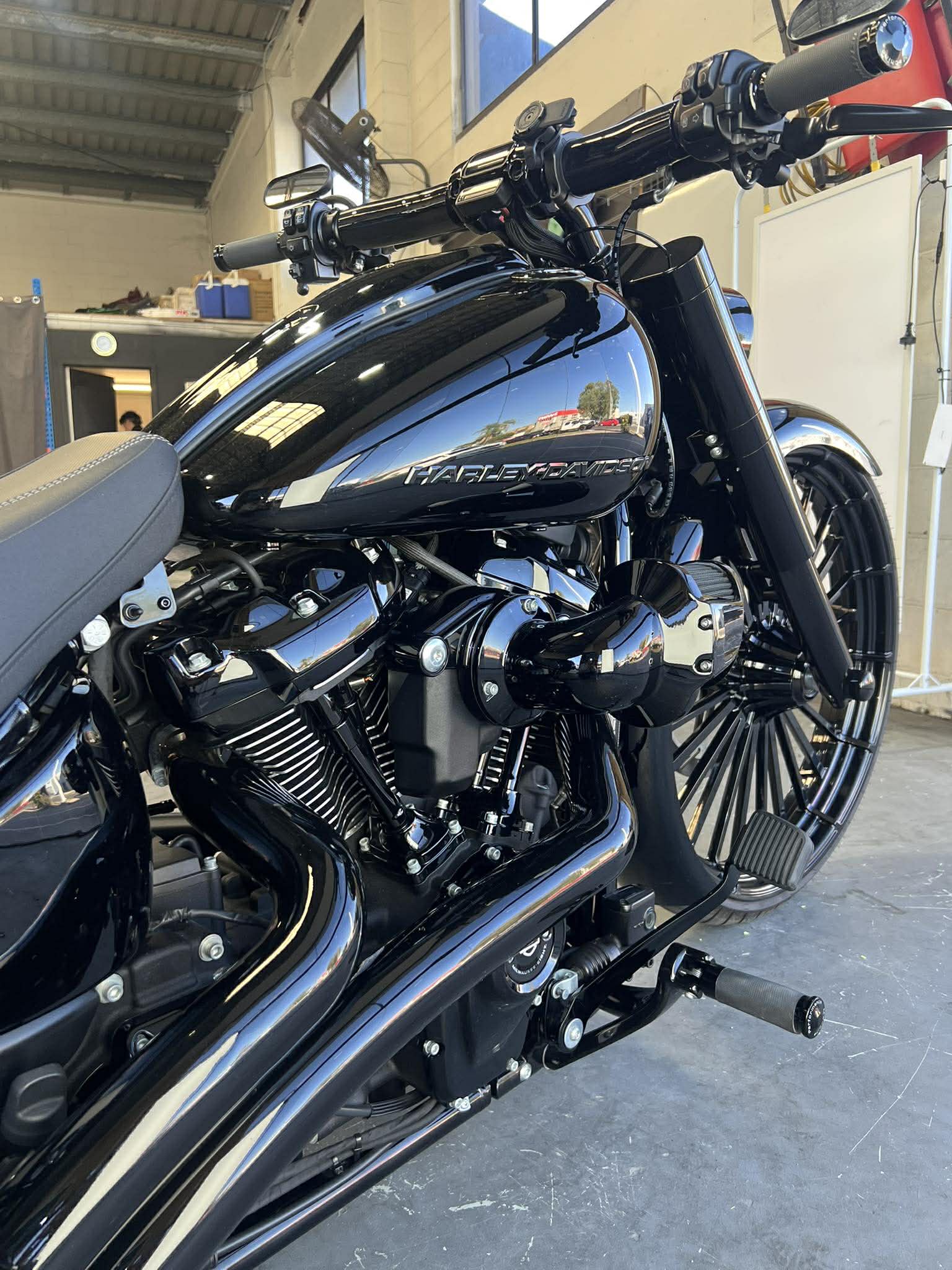 Ceramic coated Harley Davidson Gold Coast — Dux Car Care Nerang