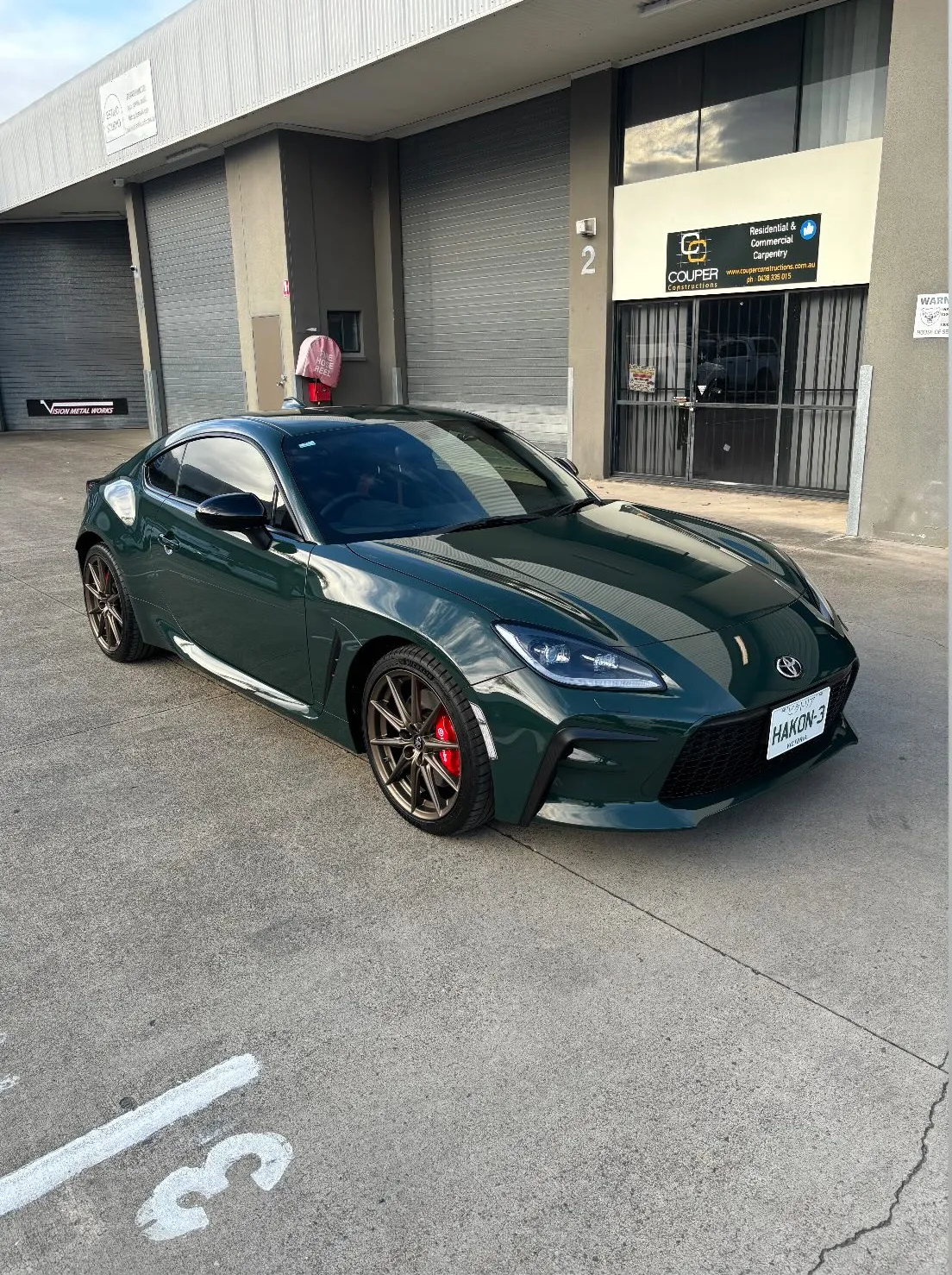 GR86 Hakone ceramic coating by Dux Car Care - Murray review